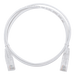 LINKEDPRO BY EPCOM LP-UT6-100-WH28 - Cable de Parcheo Slim UTP Cat6 / 1 Metro (3.28 Pies) / 28 AWG / Blanco / 1 Gbps+ | SIERRA STORE
