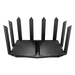 Router WiFi 6 Triple Banda AX6600 MU-MIMO / 1 Puerto WAN/LAN 2.5 Gbps / 1 Puerto WAN/LAN 1Gbps / 3 Puertos LAN 1Gbps / 2 puerto USB | SIERRA STORE