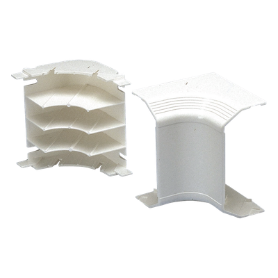 PANDUIT T70ICIW - Esquinero Interior para Canaleta / PVC Rígido / Doble Cara / Radio de Curvatura 1 in / UL94V-0 / Blanco Mate | SIERRA STORE