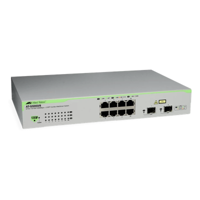 Switch WebSmart con 8 port 10/100/1000TX, 2 x 100/1000 SFP (ECO version) | SIERRA STORE