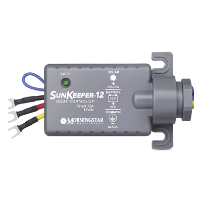 Controlador Solar de Carga / 12V / 12A / PWM / IP65 / Protección 1500W Transientes | SIERRA STORE