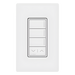Teclado de Pared Inalámbrico RF / 3 Botones Programables / Ajuste de Intensidad Subir/Bajar / Retroiluminación LED / Acabado Satinado | SIERRA STORE