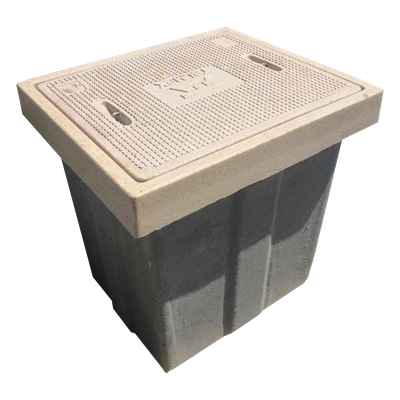 LINKEDPRO BY EPCOM LPRL1T3T - Registro de Telecomunicaciones / 1 Tapa / Resistencia 3 Toneladas / Uso Peatonal / Diseño Compacto | SIERRA STORE