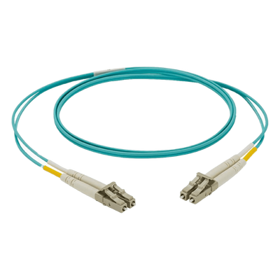 PANDUIT NKFPZ22LLLSM002 - Jumper de Fibra Óptica / Multimodo OM4 50/125 / LC-LC Duplex / LSZH / 2 m (6.56 ft) / Color Aqua | SIERRA STORE