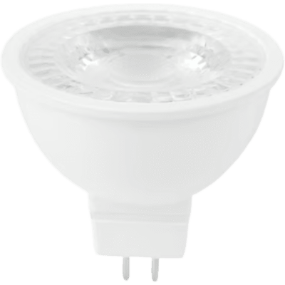Lámpara LED MR16 / 6 W / 550 lm / 3000 K Luz Cálida Brillante / Base GX5.3 / IRC 80 / 15000 h de Vida / 100-240 V / No Atenuable / | SIERRA STORE