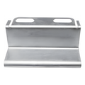 Placa de Salida a Tubo / Peralte 33 mm / Tuberías 1/2' a 2' / Acabado Galvanizado Electro-Zinc / Diseño U | SIERRA STORE