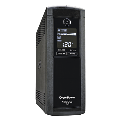 UPS Línea Interactiva / 1500 VA / 900 W / 12 Tomas NEMA 5-15R / 6 con Respaldo / Pantalla LCD / AVR / Supresión 1500 J | SIERRA STORE