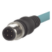 PANDUIT ICD12T1NTL1M - Cable de Conexión IndustrialNet Cat5e, de M12 D-Code Macho Recto a M12 D-Code Macho Angulado, Blindado S/FTP | SIERRA STORE