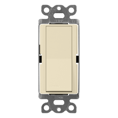 Apagador Claro / 4 vías (4-way) / 15 A / 120-277 V~ / no atenuable / acabado satinado Sand | SIERRA STORE