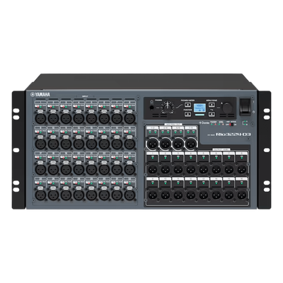 Rack de Expansión E/S / 32 Entradas Analógicas / 24 Salidas / Dante / Redundancia de Fuente | SIERRA STORE