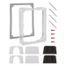Espaciador para Cubiertas de Alarma / Conversión Empotrado a Superficie / 37 mm (1.5 in) / Serie Universal Stopper® / Incluye Juntas y | SIERRA STORE