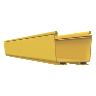 PANDUIT FR4X4YL2 - Canaleta FiberRunner™ 4X4, de PVC Rígido, Color Amarillo, 2 m de Largo | SIERRA STORE