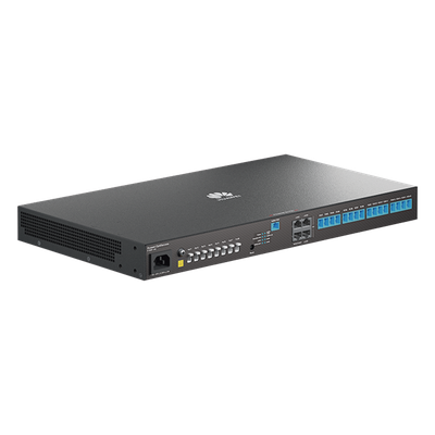 Gateway Óptico Empresarial / 4 Puertos GE / 1 Puerto XGPON / 8 Puertos PoF / 16 Puertos GPON / Wi-Fi Roaming / VPN / Firewall | SIERRA STORE