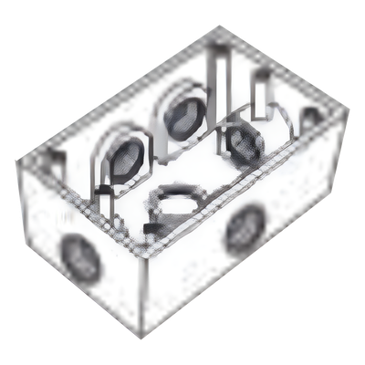 Caja Condulet / 6 Bocas / 3/4" (19.05 mm) / Aluminio Diecast / NPT / Intemperie | SIERRA STORE