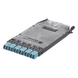 PANDUIT FHSXN-12-10N - Cassette de Fibra Óptica / 6 Puertos LC Duplex / 12 Fibras OM3 / Alta Densidad / Color Azul | SIERRA STORE