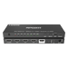 Switch HDMI 4x1 / 8K@60Hz 4:2:0 / 48 Gbps / ARC/eARC / Extracción de Audio Óptico y Analógico / Control CEC / Gestión EDID / USB-C | SIERRA STORE
