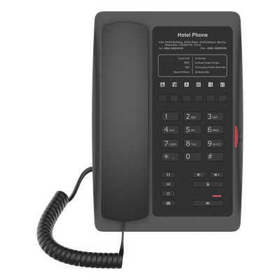 Teléfono IP Wi-Fi / Audio HD Opus / 2 Puertos Ethernet 10/100 Mbps / PoE 802.3af / 6 Teclas Programables Hotline / 2 Cuentas SIP | SIERRA STORE