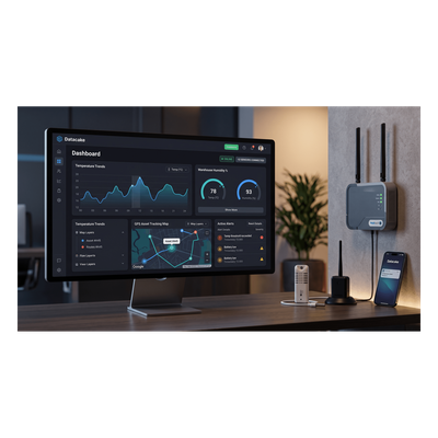 Plataforma IoT / Licencia Anual / Sin Código / LoRaWAN + MQTT + Webhook / Dashboards Personalizables / Alertas Inteligentes | SIERRA STORE