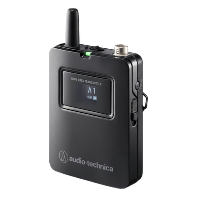 Transmisor Body-Pack Inalámbrico Digital | 2.4 GHz | 24-bit 48 kHz | Conector 4 Pines Locking | Pantalla OLED | Encriptación AES128 | SIERRA STORE