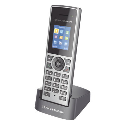 Teléfono IP Inalámbrico DECT / Alcance 350 m (1148.3 ft) Exterior / 10 Cuentas SIP / 20 Horas Conversación / Pantalla Color 1.8 | SIERRA STORE