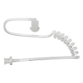 Tubo Acústico de Desconexión Rápida / Transparente / Con Insertos de Oído Ergonómicos / Material Hipoalergénico / Paquete Individual | SIERRA STORE