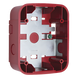 Caja de Montaje en Pared / Para Sirena / Color Rojo / Diseño Compacto / Compatible Serie L | SIERRA STORE