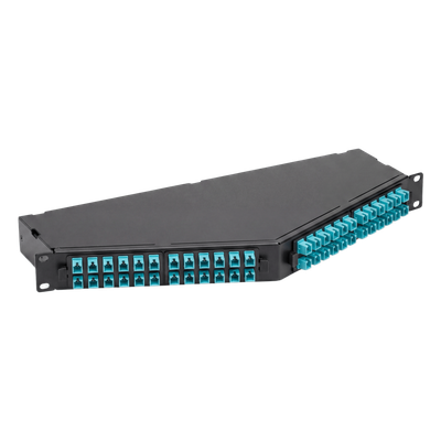 PANDUIT F1ASZO-9612-10S - Panel de Fibra Óptica de Alta Densidad / 96 Puertos LC / OM4 Multimodo / Método A / Rack 19 in | SIERRA STORE