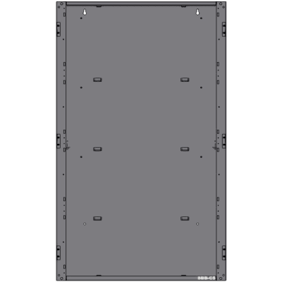 Caja Trasera para Gabinete de Panel de Alarma Contra Incendio / Acero Calibre 16 / Tres Niveles / Tamaño C / 25.41 x 39.84 x 5.50 | SIERRA STORE