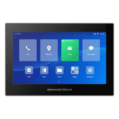 Estación de Intercomunicación SIP / Pantalla Táctil 7" HD / Wi-Fi 6 Dual-Band / Bluetooth 5.0 / 8 Canales de Alarma / Android 13 | SIERRA STORE