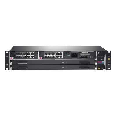 OLT Modular GPON / Conexión hasta 4,096 ONUs / 2 Tarjetas Main / 6 Puertos SFP+ 10G Uplink / 2 Puertos RJ45 1G Uplink / Fuente | SIERRA STORE