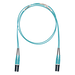 PANDUIT FX2ELLNLNSNM001 - Jumper de Fibra Óptica / Multimodo OM3 50/125 / LC-LC Dúplex / LSZH / 1 m (3.28 ft) / Color Aqua | SIERRA STORE