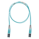 PANDUIT FX2ELLNLNSNM001 - Jumper de Fibra Óptica / Multimodo OM3 50/125 / LC-LC Dúplex / LSZH / 1 m (3.28 ft) / Color Aqua | SIERRA STORE