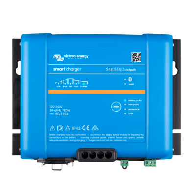 Phoenix Smart IP43 24/25 / Cargador de Baterías 24V, 25A / Para Ambientes Marinos y Terrestres. /  Para baterías de Plomo ...