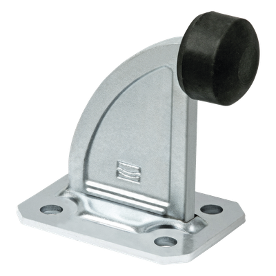 Tope de Paro / Acero Galvanizado con Tapón Nylon / Impacto 200 kg / 0.72 kg / Fijación por Taquetes | SIERRA STORE