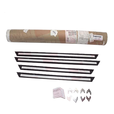 Anillo de Moldura Semi-Empotrado / Gabinete Tres Niveles / Acero Negro / 24.062 x 37.187 in (61.12 x 94.46 cm) | SIERRA STORE