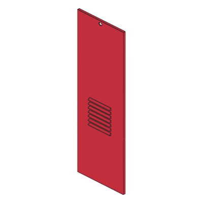 Puerta para gabinete de barrera / Diseño específico FAAC 620 / Acabado anticorrosión / Ajuste preciso de sellado | SIERRA STORE