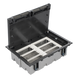 Caja de Piso Falso / 6 Módulos Dobles / Profundidad Ajustable 90-120 mm (3.54-4.72 in) / Tapa Embellecedora / IK08 / +125 °C | SIERRA STORE