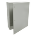 Gabinete de Acero IP66 Uso en Intemperie (800 x 1000 x 300 mm) con Placa Trasera Interior Metálica y Compuerta Inferior Atornillable | SIERRA STORE