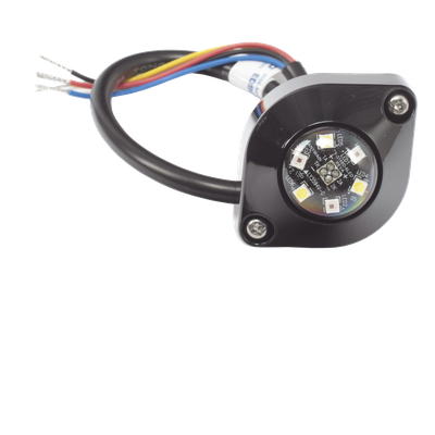 Estrobo LED Oculto / 6 LEDs de Alta Intensidad / 16 Patrones de Destello / IP67 e IP69K / 12-24 VCC / 1.8046' (0.55 m) de Cable | SIERRA STORE