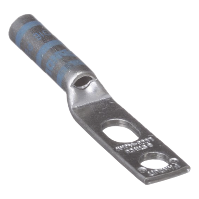 PANDUIT LCC6-14JAW-L - Zapata de Compresión / Calibre 6 AWG / Doble Barreno 1/4 pulgada (6.4 mm) / Espaciado 0.63 pulgadas / Tambor | SIERRA STORE