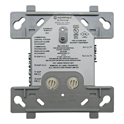 Módulo Monitor Direccionable / Detectores de Humo Convencionales 2 Hilos / 24 V / Protocolos FlashScan y CLIP / Estilo B o D / | SIERRA STORE