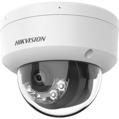 HIKVISION DS2CD1143G3LIU - Cámara Domo IP / 4 Megapixel / Lente 2.8 mm / IR 30 m (98.4 ft) / WDR 120 dB / IP67 e IK10 / PoE | SIERRA STORE