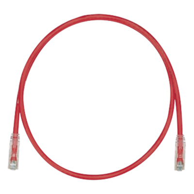 PANDUIT UTPSP20RDY - Cable de Parcheo UTP Cat6 / 24 AWG / 6.1 m (20 ft) / CM / T568A/B / PoE 2500 Ciclos / Conector Chapado en Oro 50 | SIERRA STORE