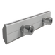 Conector de empalme para riel / Aluminio anodizado / 5 cm y 8 cm / 1.97 in y 3.15 in | SIERRA STORE