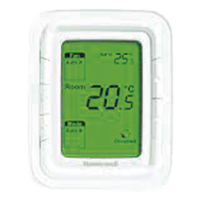 Termostato digital / Serie T6861 / Fan & Coil 2-4 tubos / Vertical / 220 VCA / Ventilador 3 velocidades / Control de válvula | SIERRA STORE