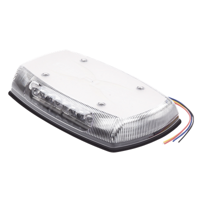 Mini Barra de Luces LED / Cobertura 360° / Óptica TIR de Largo Alcance / 18 Patrones Flash / IP65 / SAE J845 Clase II / 12-24V DC | SIERRA STORE