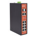 Switch PoE Industrial / 8 Puertos Gigabit + 2 SFP Combo / Extensión 250 m (820 ft) / PoE 300W / Protección 6 kV / -40°C a 80°C / | SIERRA STORE
