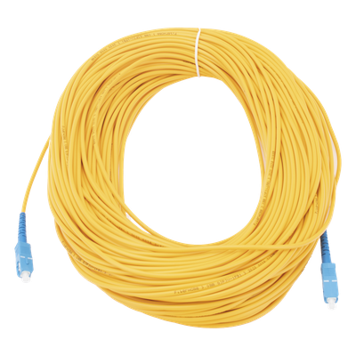 LINKEDPRO BY EPCOM LPSM3SCUSCUS60 - Jumper de Fibra Óptica Monomodo / SC/UPC-SC/UPC / Simplex / 60 m (196.85 pies) / Forro PVC 3 mm | SIERRA STORE