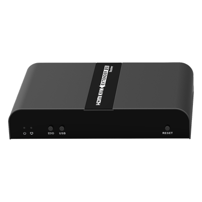 Receptor Compatible para Kits TT671KVM | Resolución 4K@30Hz | Cat 6/6A/7 | Distancia de 100 m | IPCOLOR | Cero Latencia | Control IR | SIERRA STORE