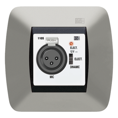 Base de Entrada Microfónica XLR Preamplificada / Compresor de Voz Integrado / Compatible con Micrófonos Dinámicos y Electret / | SIERRA STORE